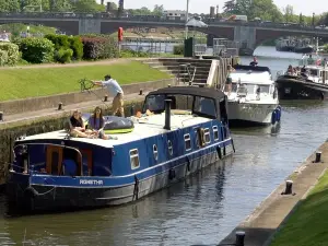 Day boating on the River Thames, Windsor
