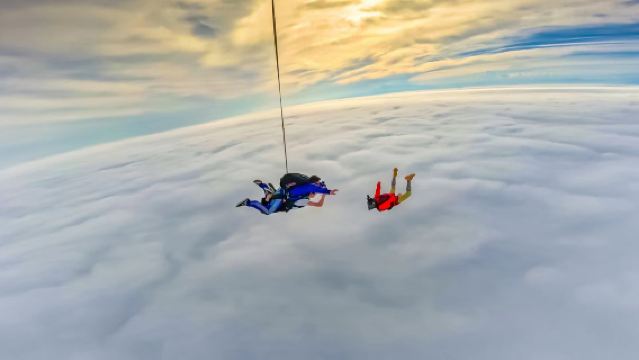 陽江Trip Moments【廣東陽江海陵島4公里高空跳傘+USPA職業教練+多種攝像方式任選】