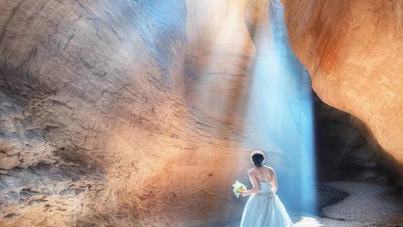 陝西延安甘泉大峽谷一日遊【上門接送+全程無購物】