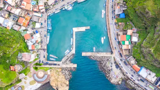 타이베이 비터우자오 공원 + 정빈 어항 + 화평도공원 + 지룽먀오커우 야시장 당일 치기 여행