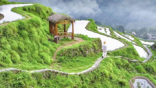 Lishui - Yunhe: Teres Sawah Yunhe + Kampung Batu Kenggen + Tasik Xian Gong Yunhe Tarikan pelancongan boleh disesuaikan