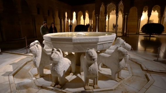 Alhambra & Nasrid Palaces: Skip The Line Ticket + Night Tour