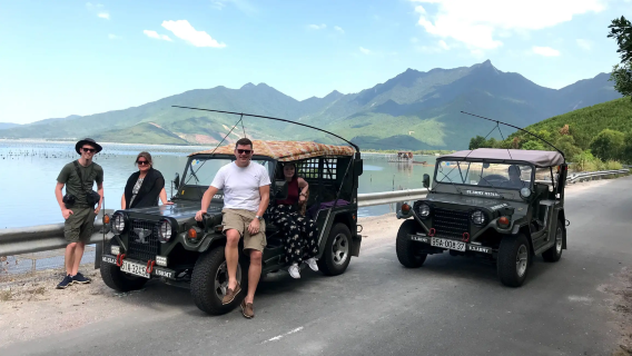 Experienced Jeep Tour in Son Tra Peninsula – Explore Nature, History & Lady Buddha
