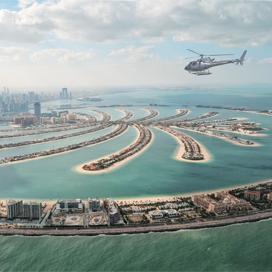 Tour en helicóptero de Helidubai en Dubái (12/17/22 min opcional)