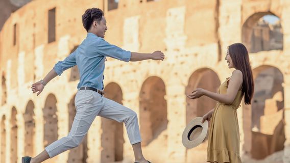イタリア・ローマでの旅行写真撮影【世界中のイタリア・ローマでのTripメモリー、フォトグラファーによるウェディングフォト、Tripメモリー、個人・カップルポートレート、同行撮影、写真撮影】