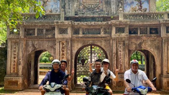 Приключение на мотоцикле по сельской местности Хью и перевалу Хай Ван