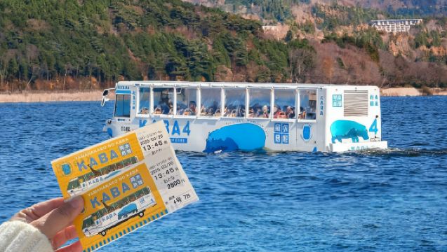 Однодневный тур в Токио с посещением двух озер | Включен билет на амфибийный автобус KABA | Возможен трансфер из отеля