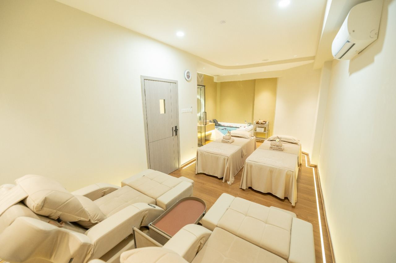 Spa de bienestar Kama en Semporna|Recién reformado, estilo Instagram, con elementos locales|Novedad