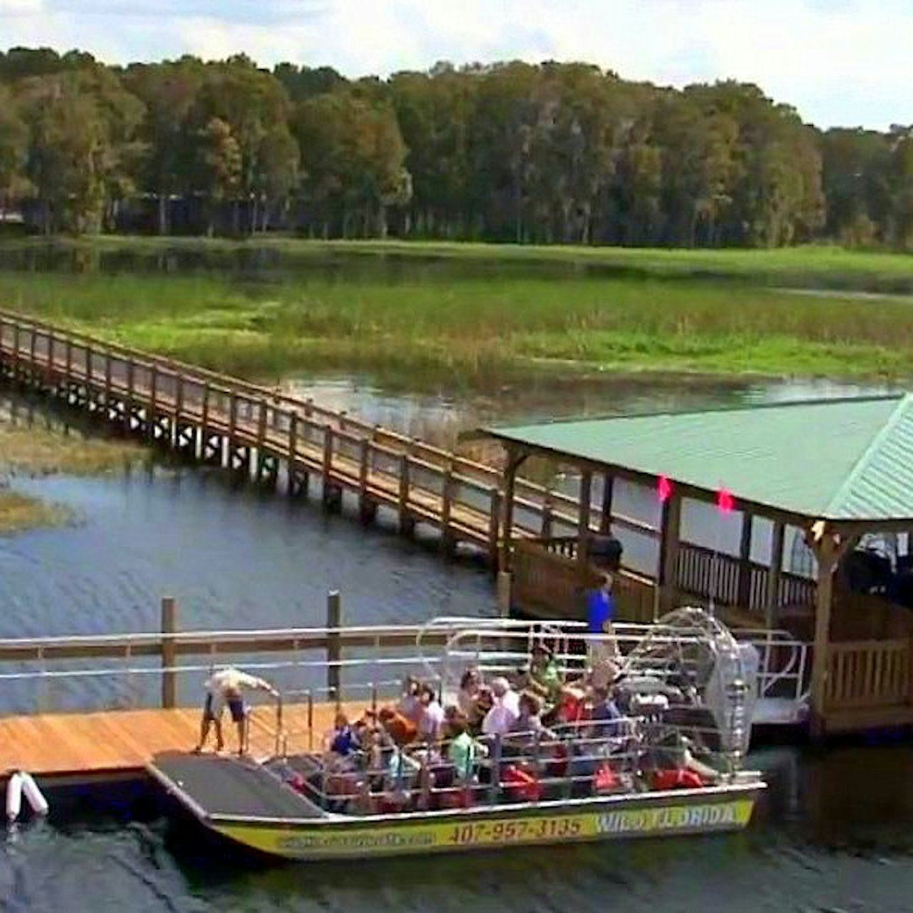 Tour di 1 ora in idroscivolante nelle Everglades nella Florida selvaggia