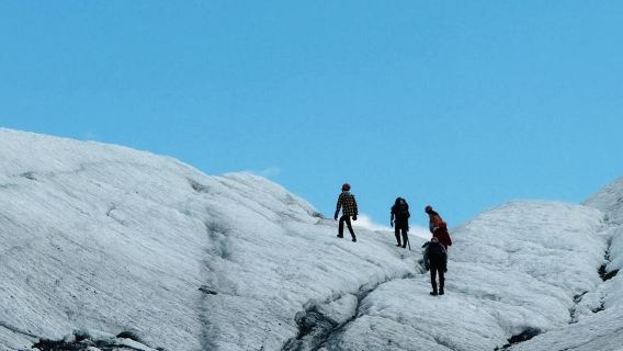 ทัวร์เดินป่าตลอดทั้งวันที่ธารน้ำแข็งมาตานุสกาเริ่มต้นจากแองเคอเรจ รัฐอะแลสกา สหรัฐอเมริกา