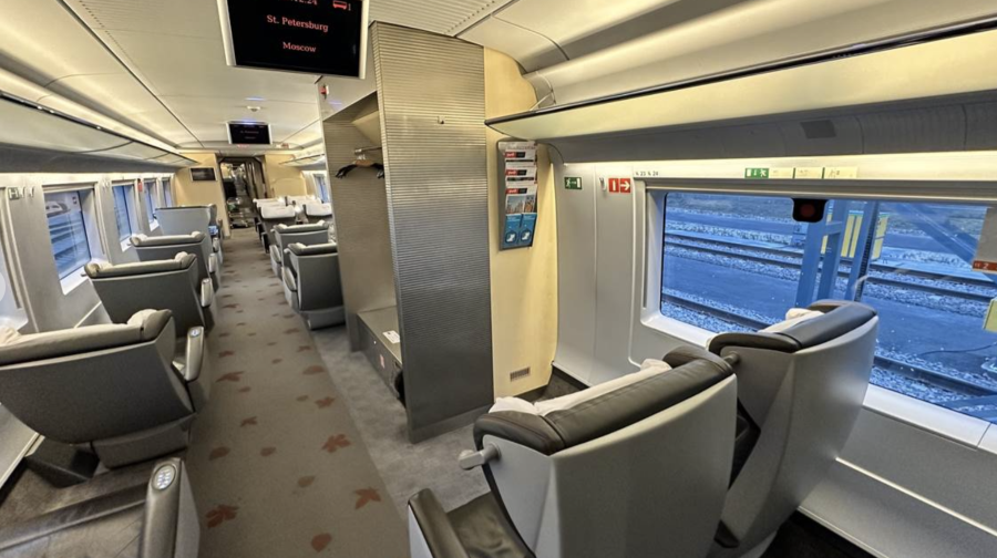 俄羅斯火車票｜俄羅斯高鐵票【莫斯科-聖彼得堡】【高鐵票】自助下單｜電子票上車