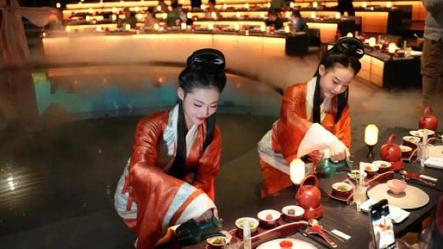 Ханчжоуский дворцовый банкет · Восточное искусство|Элегантность в стиле песни, погружение в пир для вкуса и зрения.