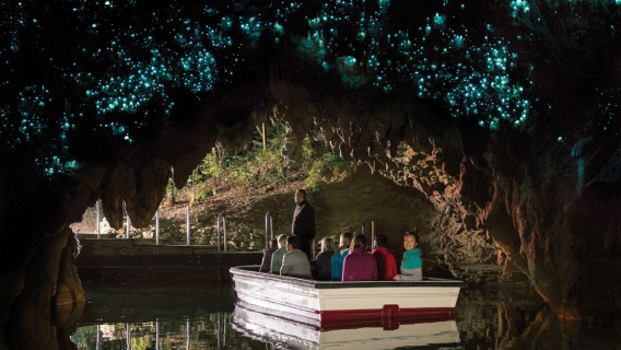 Neuseeland Waitomo Glühwürmchen/Blackwater-Abenteuer/Lost World