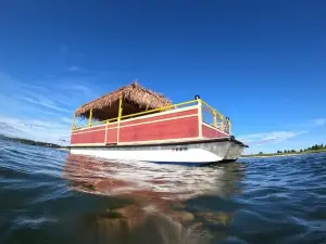 Private HampTiki Boat Tour in Peconic Bay and Shinnecock Park