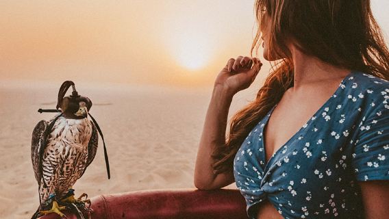 ดูไบบอลลูนลมร้อน 1,500 เมตร/พระอาทิตย์ขึ้น/เหยี่ยว/เลือกเล่นสกีทะเลทราย/ใบรับรองการบิน/อาหารว่าง