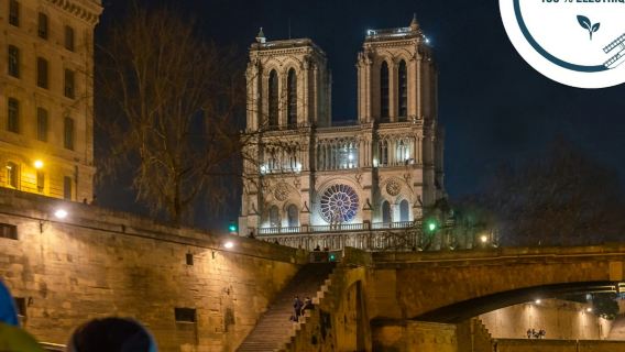 Sông Seine: Du thuyền buổi tối với âm nhạc trên tàu + Ứng dụng hướng dẫn bằng âm thanh