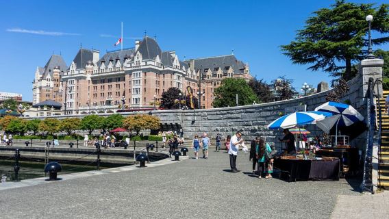 Da Vancouver: tour panoramico dei Butchart Gardens e di Victoria