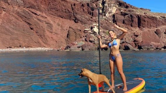 Crociera privata di un giorno intero in catamarano a Paros