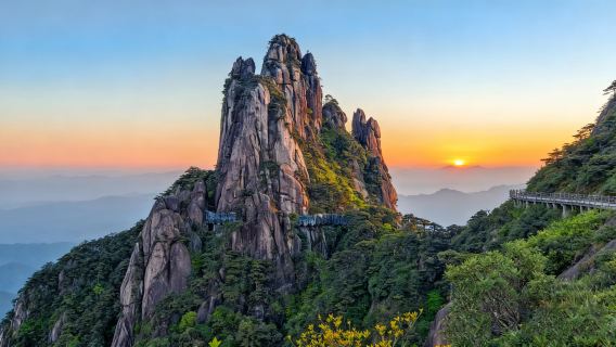 三清山一日遊2-6人精品散拼小團（上饒起止2人鐵發）