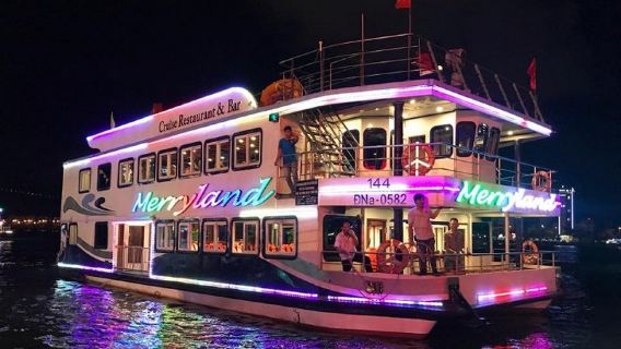 Han River by Night on Minh Hoang Sa Cruise in Da Nang