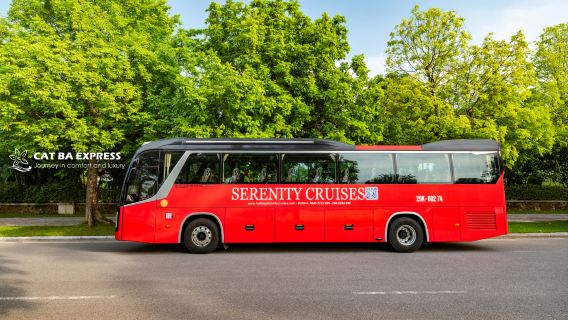 Роскошный автобус из Ханоя на остров Катба