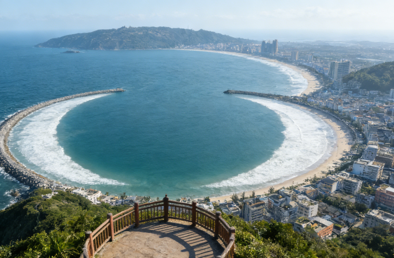 Surfing Adventure: Ride the Waves + Explore Twin Bays - The Ultimate Way to Experience Summer Fun in Huidong