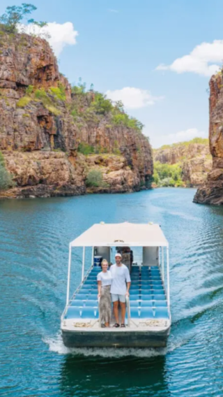 Darwin Katherine Gorge + Edith Falls 1-day Cruise Tour [City Transfers | Optional Lunch]