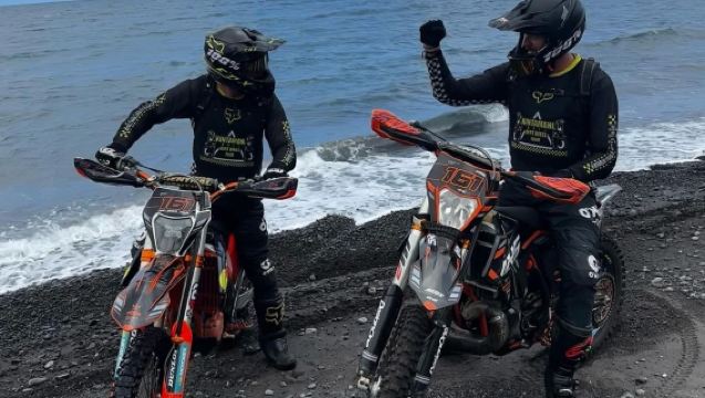 Bali: Tour en moto de tierra por el volcán Monte Batur