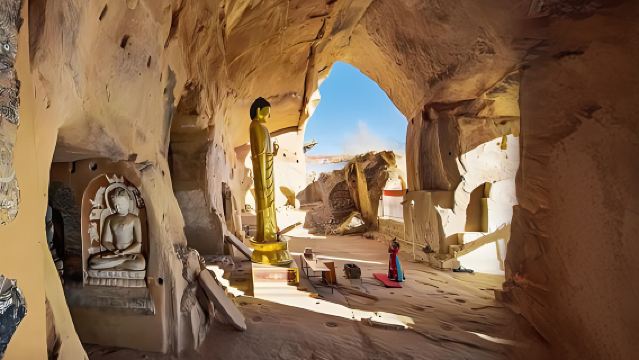 張掖馬蹄寺半日遊【6人團+3人團/含接駁/近賞祁連山風光】