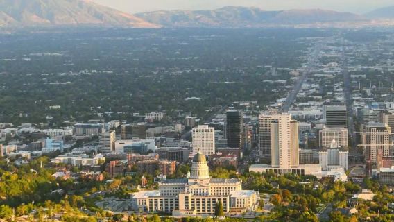 美國鹽湖城聖殿廣場+猶他州議會大廈+天空之境【定制包車】