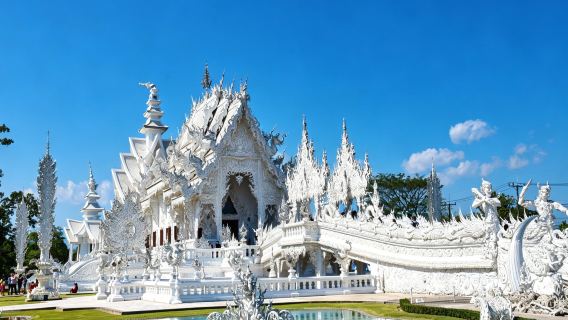 Lawatan Sehari dari Chiang Mai ke Chiang Rai + Kuil Putih + Kuil Hitam + Kuil Biru