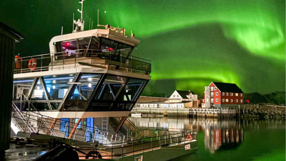 Night sailing in Tromso - possible northern lights sighting [optional meal/multiple time slots]