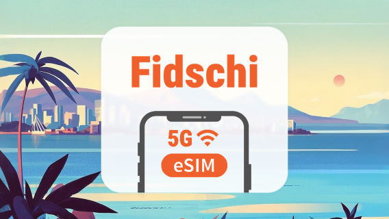 Fidschi eSIM | KI-Apps & TikTok | 1–30 Tage | QR-Code