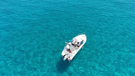 Palermo: Tour en barco por Mondello, Reserva de Capo Gallo, con bebida