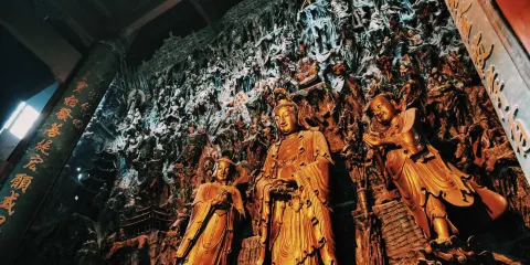 杭州靈隱飛來峰(含靈隱寺)+永福禪寺抄經體驗+講解半日遊