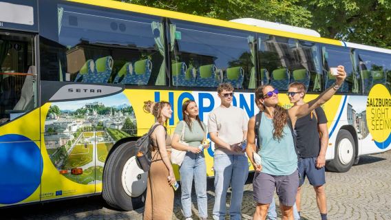 "Salzburg Sightseeing": tour in autobus hop-on hop-off 24-72 ore