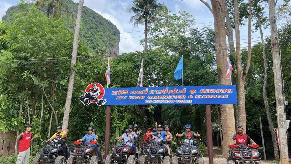 ทริป ATV สุดมันส์ในป่าที่กระบี่ พร้อมรถรับส่งไปกลับและผจญภัยในป่า