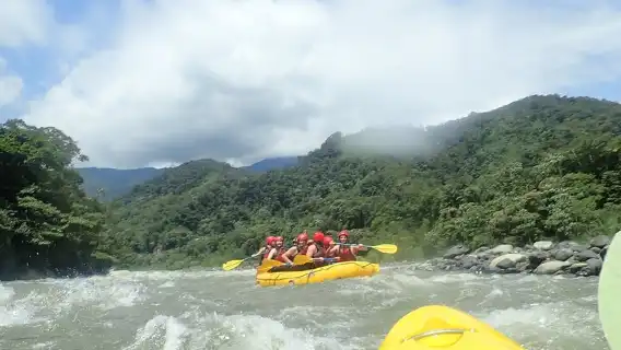 Extreme Rafting in Baños de Agua Santa Level III and IV+