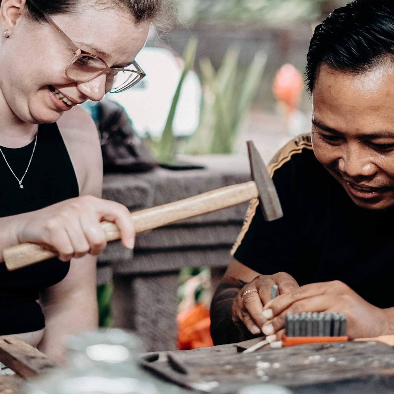 Silver Jewelry Making Class in Canggu