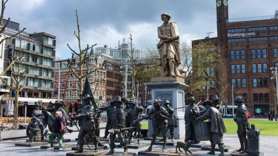 Amsterdam: Small Group City Tour with The Rembrandt House Museum Guided Tour