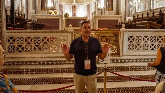 ทัวร์พร้อมไกด์ Palazzo dei Normanni และ Cappella Palatina