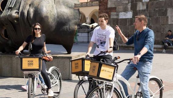Jewish Quarter bike tour in Krakow