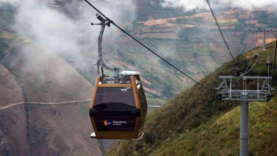Chachapoyas: Llaqta von Kuelap: Seilbahn