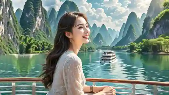 漓江四星遊船+漓江竹筏遊+漓江岸邊觀光車一日遊【純玩不趕早】