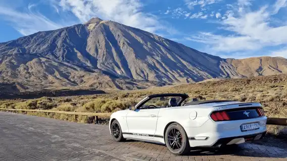 Sunset tour of Mount Teide on a quad bike and in a Mustang convertible