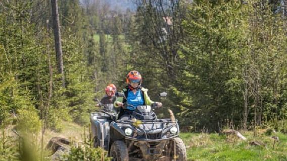 Zakopane: Quad-Abenteuer mit optionaler Mahlzeit