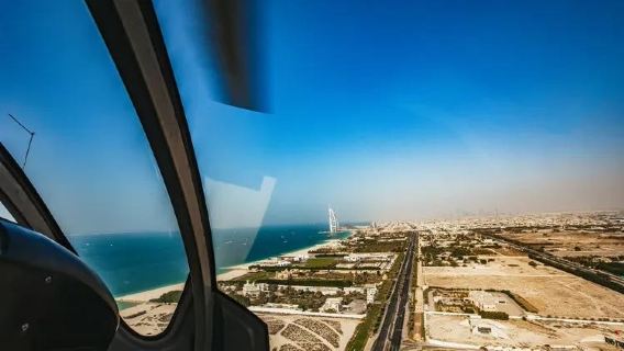 Dubái: 12 minutos de vuelo en helicóptero desde la Isla Palmera para disfrutar de las vistas