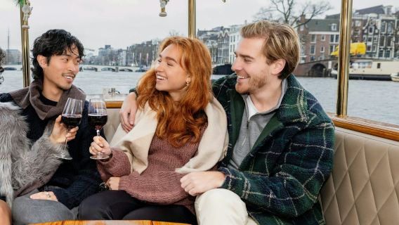 Amsterdam: Booze Cruise with Unlimited Drinks
