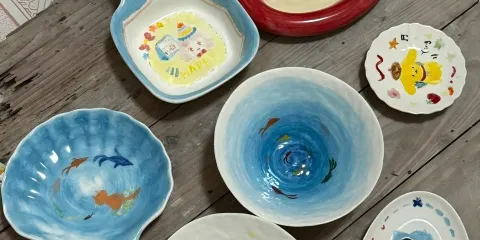 江西景德鎮陶陶怪DIY陶藝體驗【陶藝製作 | 畫素胚】
