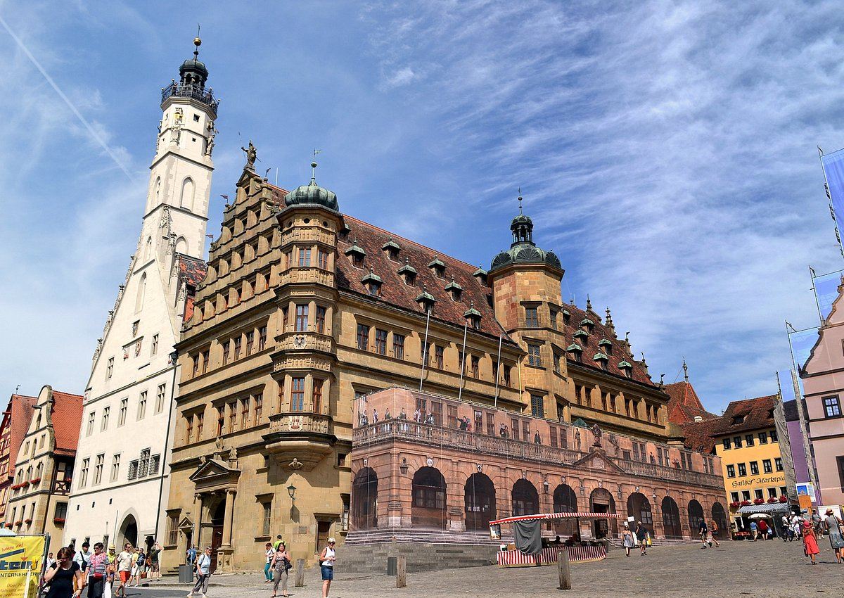 Old Town + Plönlein + St. George's Fountain + Town Hall Tower 1-day tour